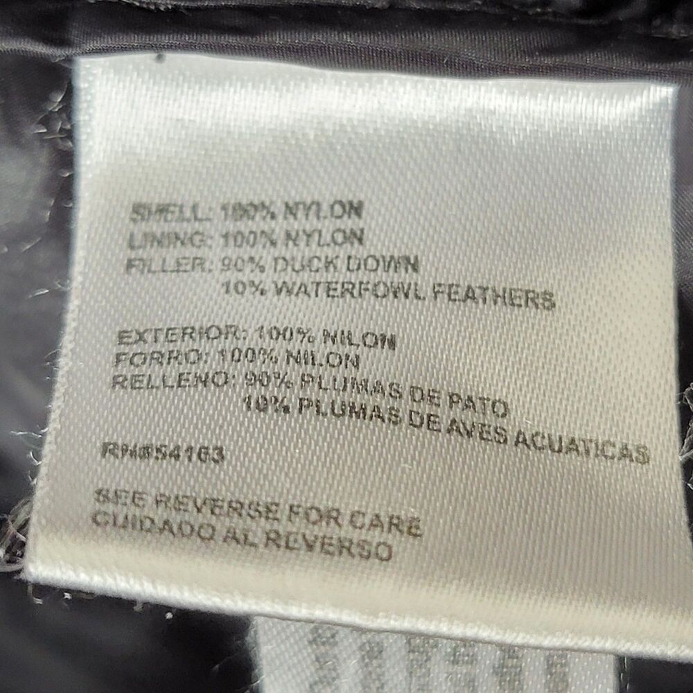 Calvin Klein Women’s Puffer Jacket Small Packable Black Premium Down Winter Warm - Picture 6 of 10